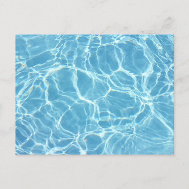 Pool Water Postcard (Front)