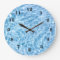Pool Water Wall Clock
