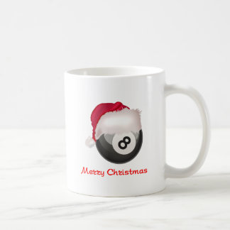 PoolChick Merry Christmas Santaball Coffee Mug