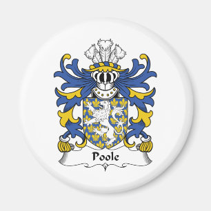 Poole Family Crest Magnet