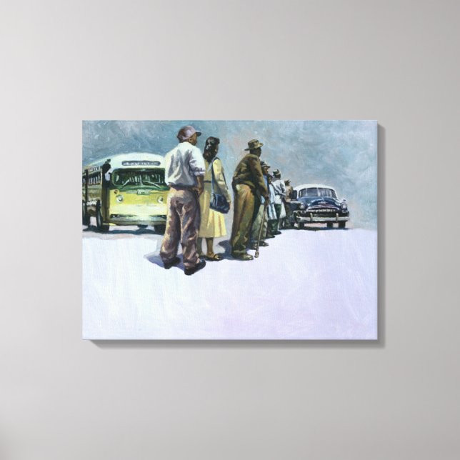 Pools of Defiance 2001 Canvas Print (Front)