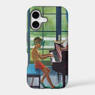 Poolside Piano Practice