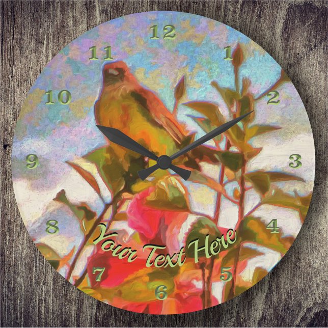 Poolside Singer 2338 Large Clock (Creator Uploaded)