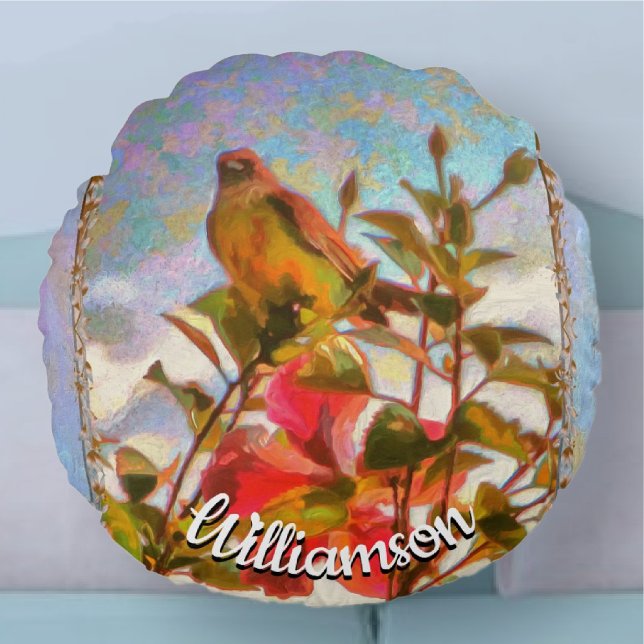 Poolside Singer 2338 Round Cushion (Creator Uploaded)