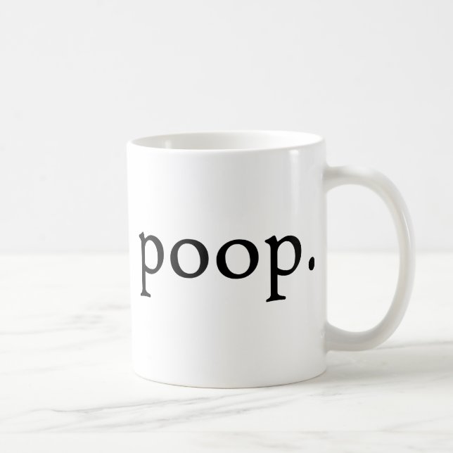 Poop Coffee Mug (Right)
