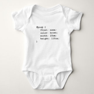 #poop CSS Shirt