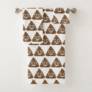 Poop Emoji Bathroom Accessories Zazzle Co Uk