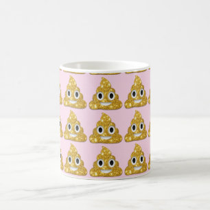 Poop emoji coffee mug