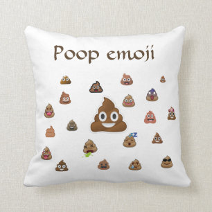 Poop Emoji Cushion