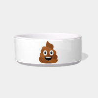Poop Emoji Pet Bowl