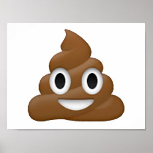 Poop - Emoji Poster