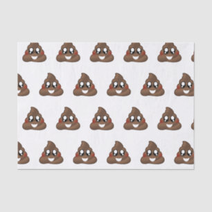 Poop Emoji Tissue Paper