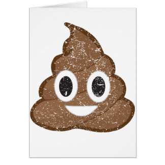 Poop emoji vintage