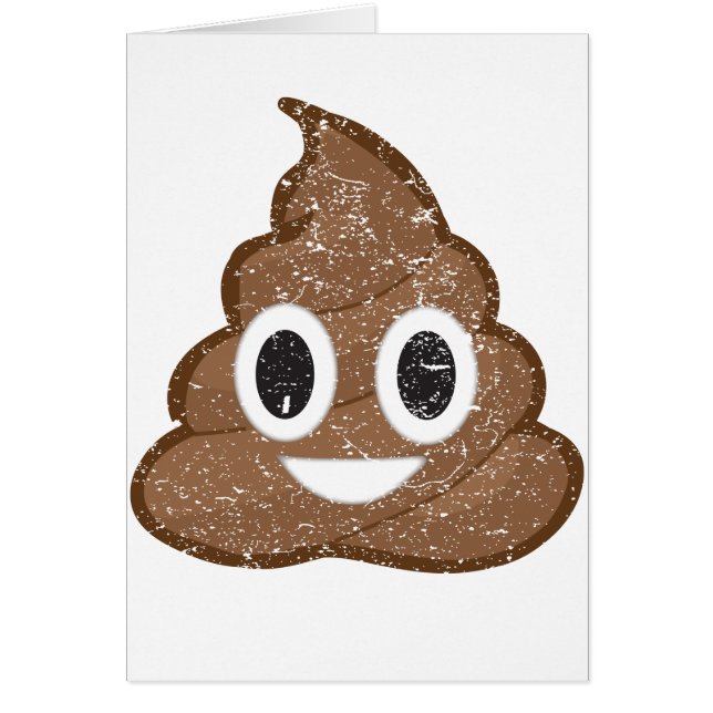 Poop emoji vintage (Front)