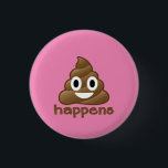 Poop Happens Emoji<br><div class="desc">We all know that poop happens!  What a fun gift for anyone who loves the poop emoji!</div>