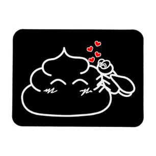Poop in Love - Brootsch the PooPoo Magnet