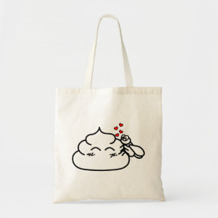 Poop in Love - Brootsch the PooPoo Tote Bag