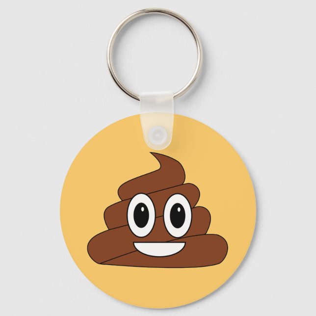 Poop Key Ring (Front)