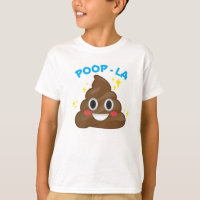 Poop - La Happy Poo Emoji T-Shirt