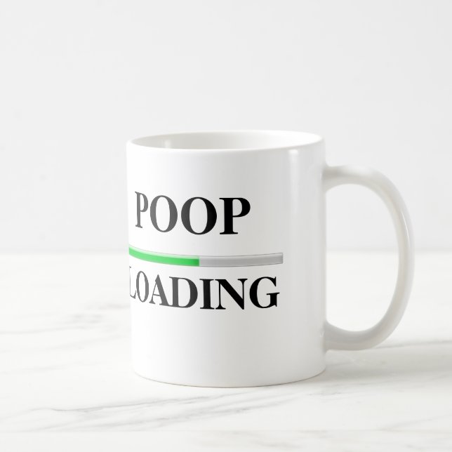 Poop Loading Coffee Mug (Right)