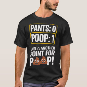 Poop Meme Toilet Humour Poop Funny Sport Pants 0 P T-Shirt
