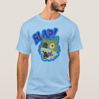 Poop the Zombie Wolf Pup - BLAP! T-Shirt
