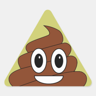 Poop Triangle Sticker