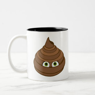 Poop Two-Tone Coffee Mug