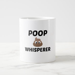 POOP WHISPERER LARGE COFFEE MUG