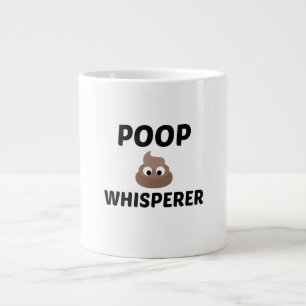 POOP WHISPERER LARGE COFFEE MUG