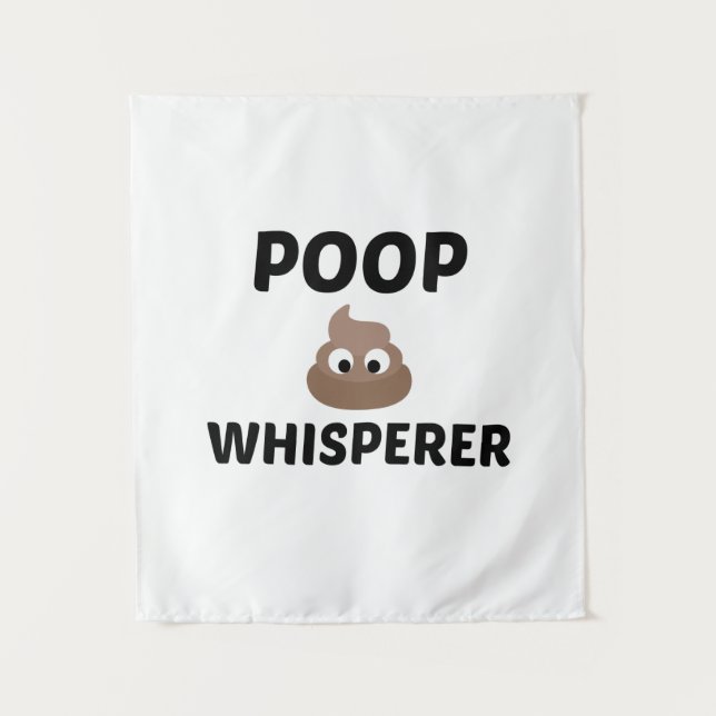 POOP WHISPERER TAPESTRY (Front)