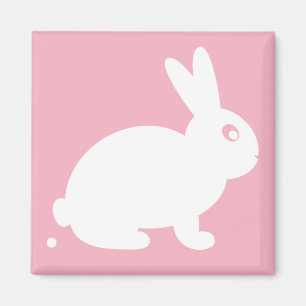 Pooping Rabbit Fridge Magnet