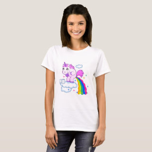 Pooping Unicorn T-Shirt