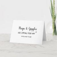 poops & giggles coming your way baby congrats