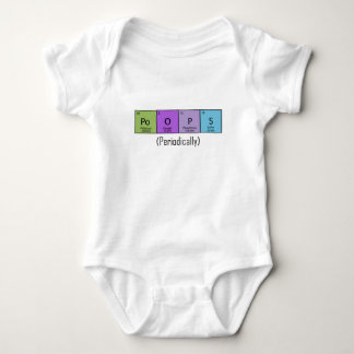 Poops Periodically Baby Bodysuit