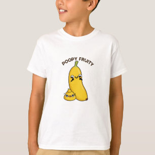 Poopy Fruity Funny Fruit Pun T-Shirt