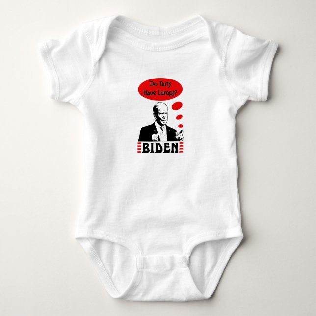 Poopy Pants Biden Baby Bodysuit (Front)