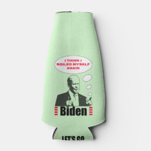 Poopy Pants Biden Bottle Cooler