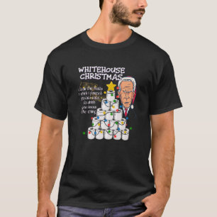 Poopy Pants Biden Colonoscopy Christmas Meme Chris T-Shirt