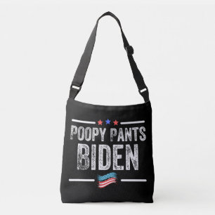 Poopy Pants Biden Crossbody Bag