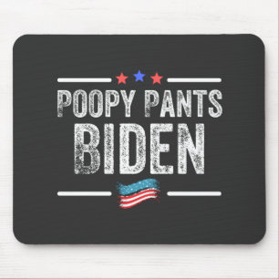 Poopy Pants Biden Mouse Mat