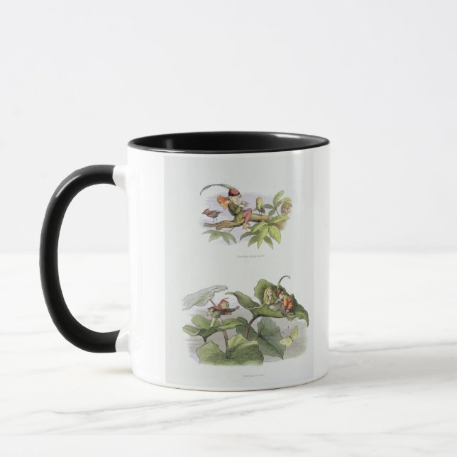 Poor little Birdie teased, and Courtship cut short Mug (Left)