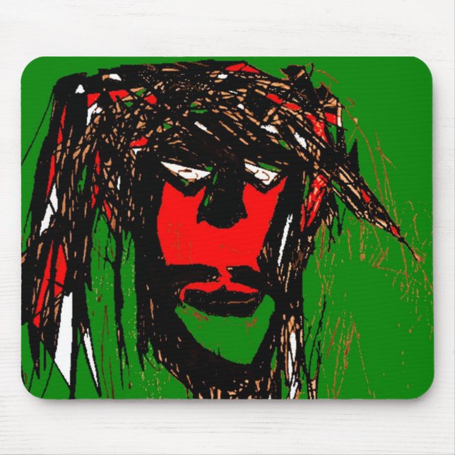 POOR MANS LIFE MOUSE MAT (Front)