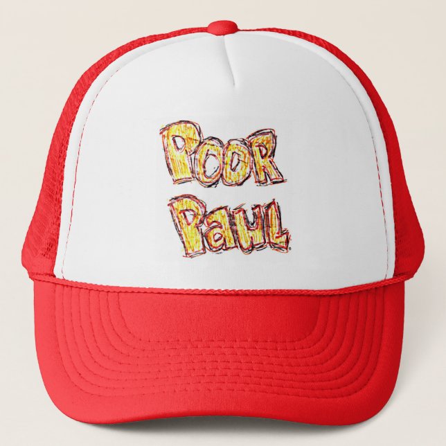 Poor Paul Baseball Cap (Front)