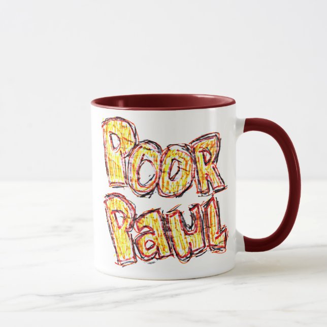 Poor Paul Coffee Mug (Right)