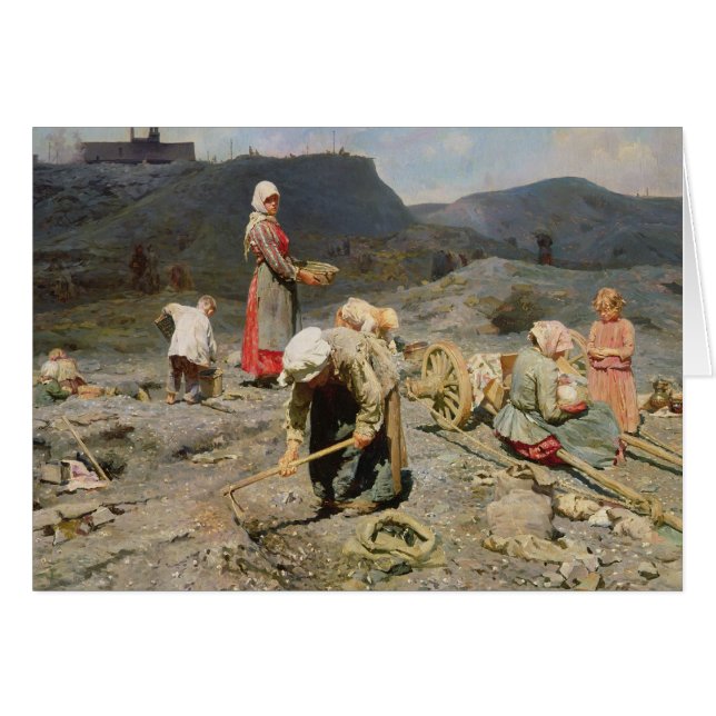 Poor People Gathering Coal (Front Horizontal)