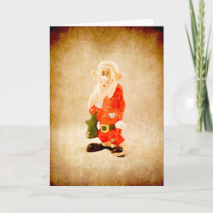 Poor Santa Holiday Card