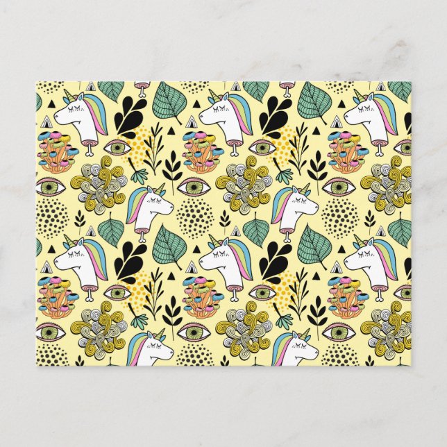 Poor Unicorn Postcard (Front)