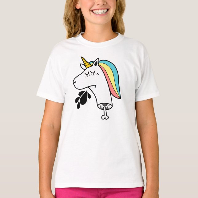 Poor Unicorn T-Shirt (Front)