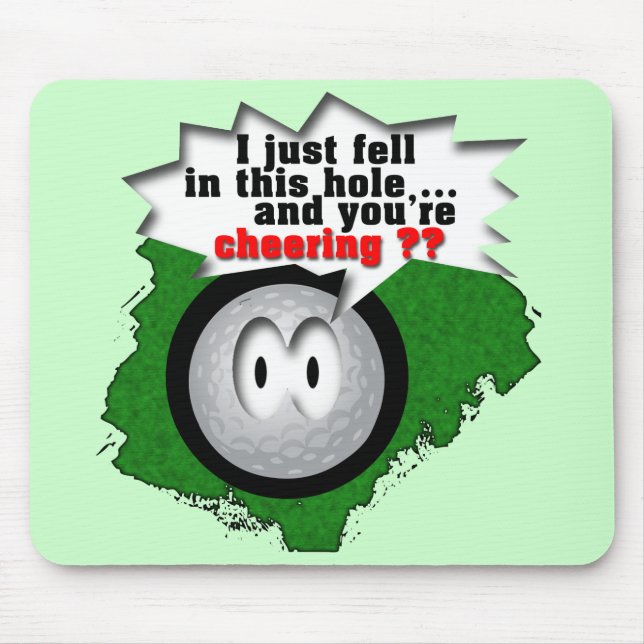 Poor Widdle Ball Mouse Mat (Front)